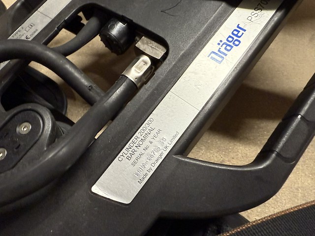 Ca. 32x ademluchttoestellen, dräger, pss 7000 bodyguard - afbeelding 10 van  15