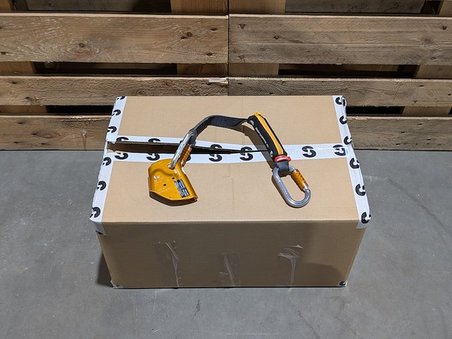 Ca. 32x automatische anti-valbeveiliging met demper en karabijnhaak, petzl, asap'sorber 40 - afbeelding 2 van  9