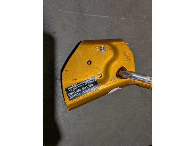 Ca. 32x automatische anti-valbeveiliging met demper en karabijnhaak, petzl, asap'sorber 40 - afbeelding 4 van  9