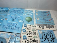 Ca. 32x babysshower jongen versiering - afbeelding 3 van  5