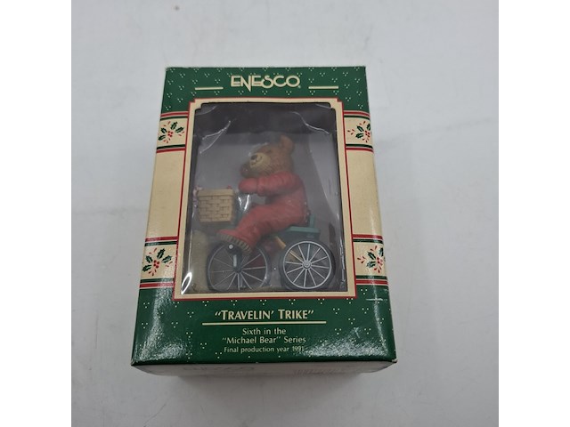 Ca. 32x beeldje, enesco, travelin trike - afbeelding 5 van  5