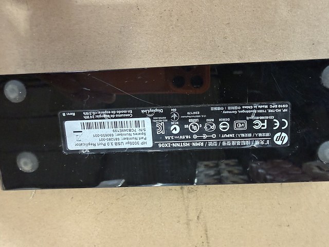 Ca. 32x dockingstation, hp, usb 3.0 3005pr - afbeelding 4 van  6