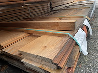 Ca. 32x douglas wisselsponning, 18x137mm, lengte 10/500cm, 25/300cm - afbeelding 1 van  3