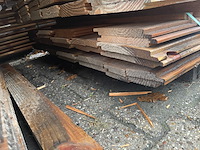 Ca. 32x douglas wisselsponning, 18x137mm, lengte 10/500cm, 25/300cm - afbeelding 3 van  3