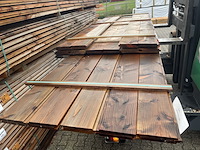 Ca. 32x douglas wisselsponning, 18x190mm, lengte 10/400cm, 22/300cm - afbeelding 1 van  3