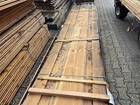 Ca. 32x douglas wisselsponning/halfhoutsrabat, 18x180mm, lengte 600cm - afbeelding 1 van  3