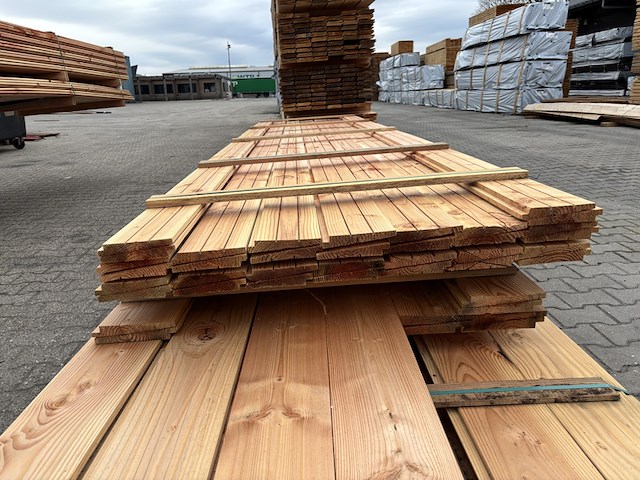 Ca. 32x douglas zweeds rabat, 26x160mm, lengte 500cm - afbeelding 2 van  3