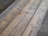 Ca. 32x eiken planken divers, lengte 230-330 cm - afbeelding 5 van  5