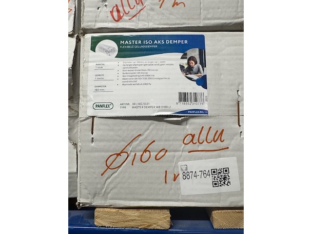 Ca. 32x flexibele geluidsdemper, master iso aks demper / semiflex - afbeelding 3 van  6