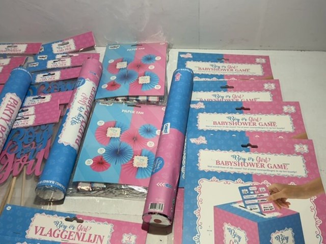 Ca. 32x gender reveal versiering - afbeelding 3 van  5