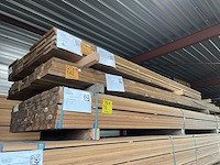 Ca. 32x guyana ipé planken geschaafd, 25x140mm, lengte 3/335cm, 29/365cm - afbeelding 4 van  4