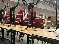 Ca. 32x horeca retro stoel met tafels - afbeelding 3 van  9