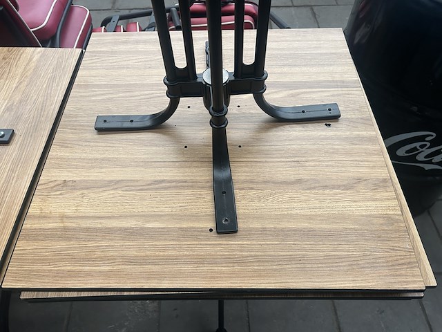 Ca. 32x horeca retro stoel met tafels - afbeelding 4 van  9