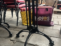 Ca. 32x horeca retro stoel met tafels - afbeelding 6 van  9