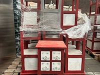 Ca. 32x houten kast (3 soorten), pv-036 - afbeelding 2 van  7