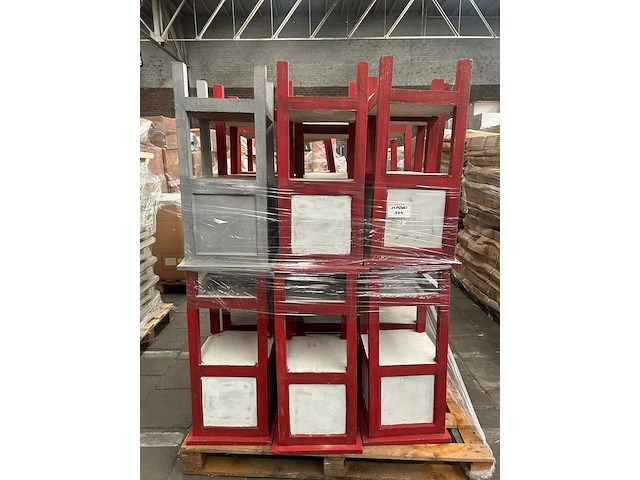 Ca. 32x houten kast (3 soorten), pv-036 - afbeelding 4 van  7