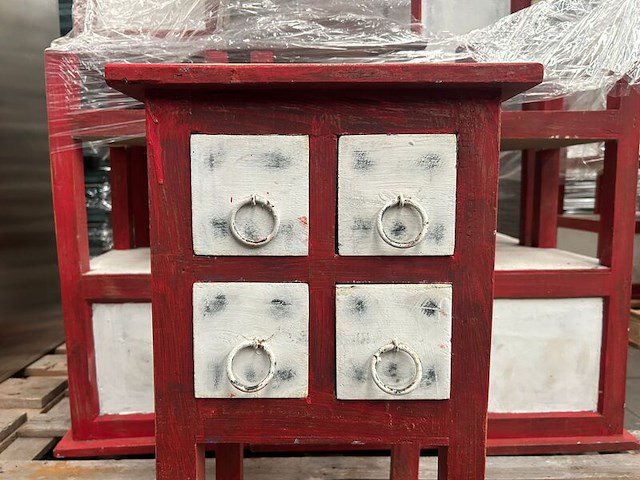 Ca. 32x houten kast (3 soorten), pv-036 - afbeelding 6 van  7