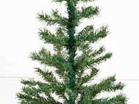 Ca. 32x kerstboompjes met en zonder verlichting , diverse modellen, merken en afmetingen - afbeelding 4 van  7