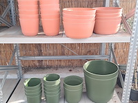 Ca. 32x kunststof bloempot, ts collection - afbeelding 1 van  9