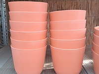 Ca. 32x kunststof bloempot, ts collection - afbeelding 2 van  9