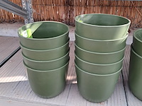 Ca. 32x kunststof bloempot, ts collection - afbeelding 4 van  9