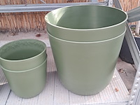 Ca. 32x kunststof bloempot, ts collection - afbeelding 5 van  9