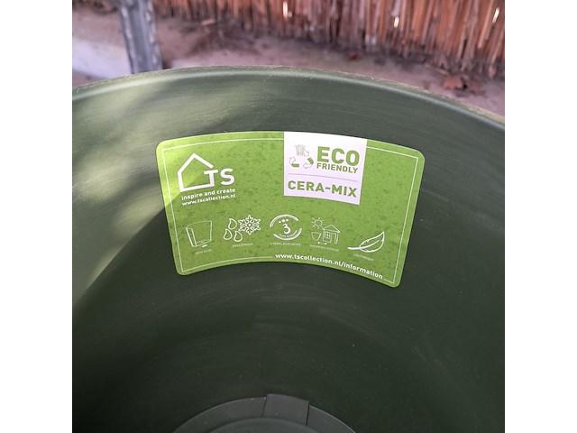 Ca. 32x kunststof bloempot, ts collection - afbeelding 8 van  9