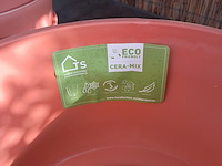 Ca. 32x kunststof bloempot, ts collection - afbeelding 9 van  9