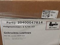 Ca. 32x laptop, dell/microsoft - afbeelding 12 van  17
