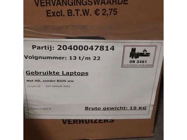 Ca. 32x laptop, dell/microsoft - afbeelding 13 van  17