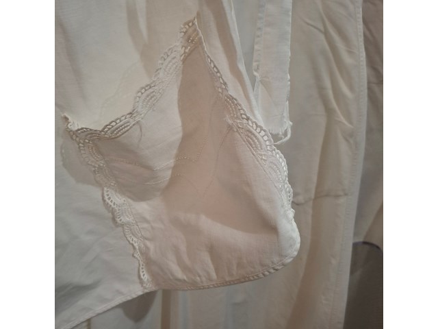 Ca. 32x oude crème/ witte schorten middeleeuws - afbeelding 5 van  10