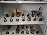 Ca. 33x diverse gereedschapshouders t.b.v. freesmachine, kavel 3 - afbeelding 12 van  35