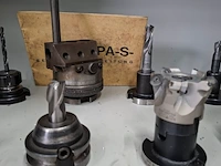 Ca. 33x diverse gereedschapshouders t.b.v. freesmachine, kavel 3 - afbeelding 31 van  35