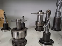 Ca. 33x diverse gereedschapshouders t.b.v. freesmachine, kavel 3 - afbeelding 33 van  35