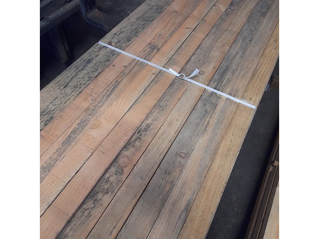 Ca. 33x douglas balk, 5 x 7 x 400 cm - afbeelding 4 van  6