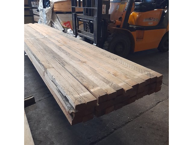 Ca. 33x douglas balk, 5 x 7 x 400 cm - afbeelding 5 van  6