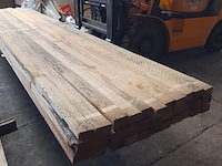 Ca. 33x douglas balk, 5 x 7 x 400 cm - afbeelding 5 van  6