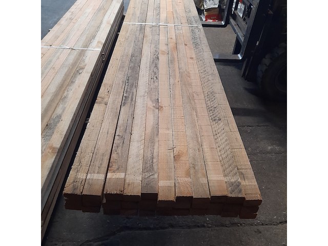 Ca. 33x douglas balk, 5 x 7 x 400 cm - afbeelding 6 van  6