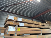 Ca. 33x guyana ipé planken geschaafd, 25x140mm, lengte 25/305cm, 8/335cm - afbeelding 4 van  4