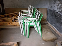 Ca. 33x kunststof tuinstoel en 4x bureaustoel - afbeelding 6 van  6