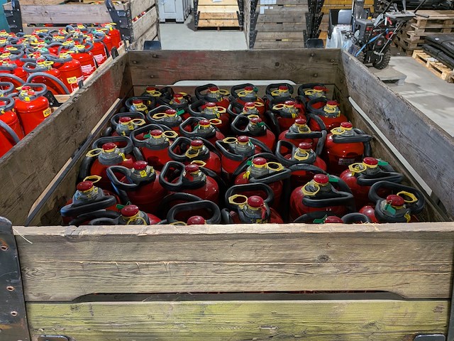 Ca. 33x poederbrandblusser, gloria, abc 6 kg - afbeelding 5 van  5