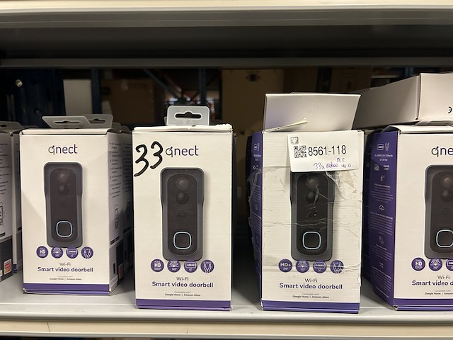 Ca. 33x wi-fi smart video deurbel qnect - afbeelding 4 van  10