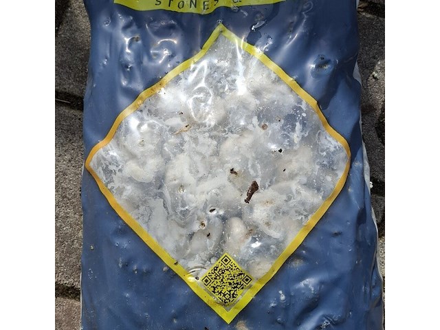 Ca. 33x zak carrara keitjes a 20 kg, gardenlux, wit - afbeelding 2 van  5