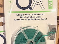 Ca. 340x binddraad met cutter a 30 meter, ox, magic wire - afbeelding 2 van  5