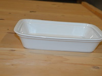 Ca. 348 porseleinen ovenschaten afm. 55x30x24cm