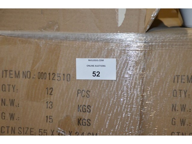 Ca. 348 porseleinen ovenschaten afm. 55x30x24cm - afbeelding 5 van  6