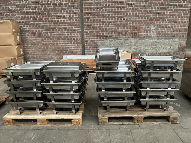 Ca. 34x chafing dish - afbeelding 1 van  5