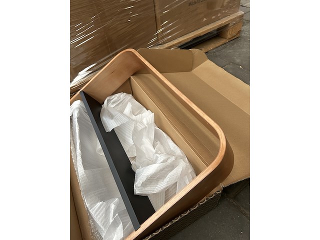 Ca. 34x design kledingrek, kapstok ca. 60x35x11, kos design - afbeelding 2 van  4