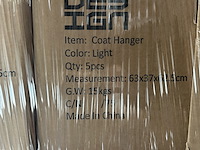 Ca. 34x design kledingrek, kapstok ca. 60x35x11, kos design - afbeelding 4 van  4