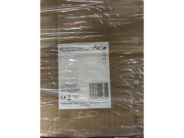 Ca. 34x design verlichting paco home – verkrijgbaar op bol.com en amazon - afbeelding 3 van  9